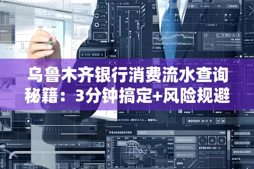 乌鲁木齐银行消费流水查询秘籍：3分钟搞定+风险规避干货